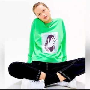 Ziggy Denim ZGY Denim Zee Oversized Sweatshirt Size Medium New